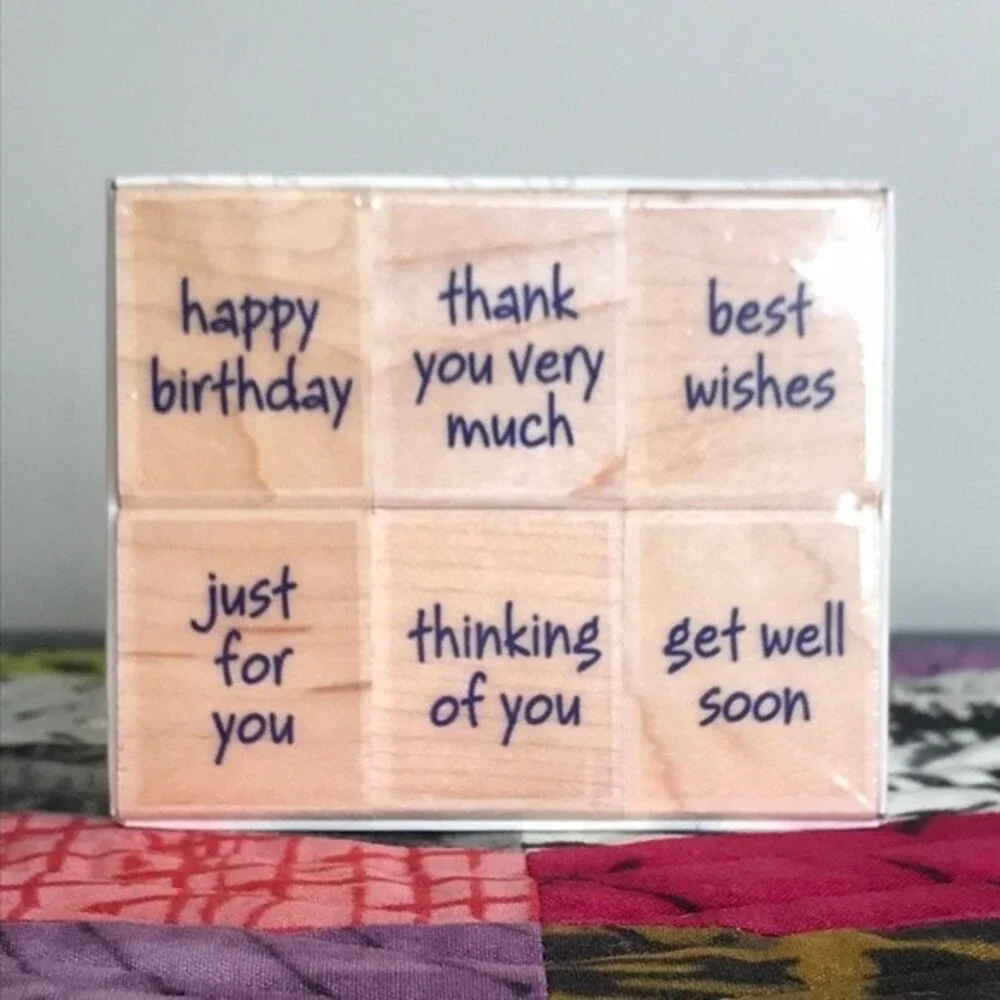 Hero Arts Rubber Stamps Set